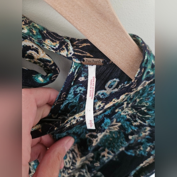 Free People Lady Luck Print Tunic - Picture 4 of 4